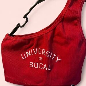 University of Socal Red Women's Bra